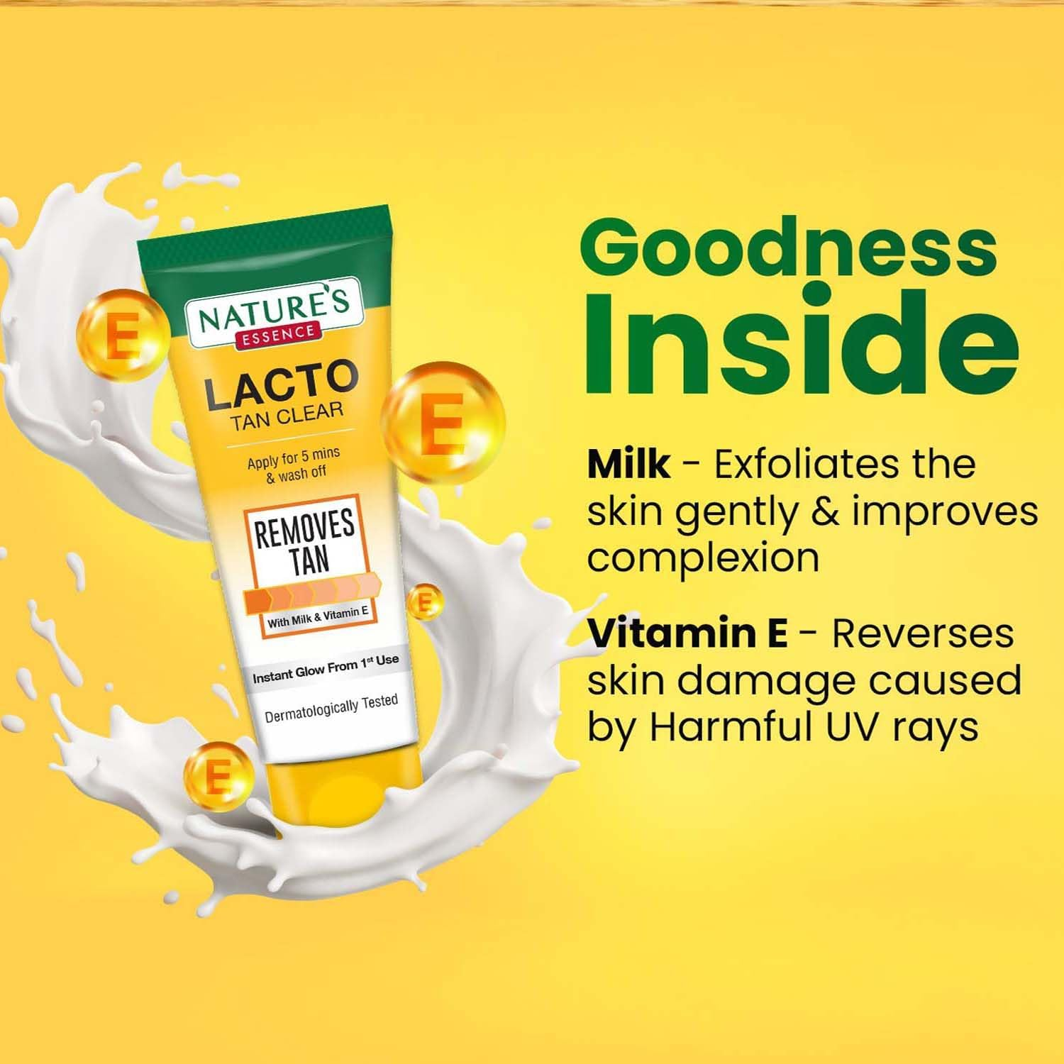 Nature'S Essence Lacto Tan Clear, 100 ML image number 3