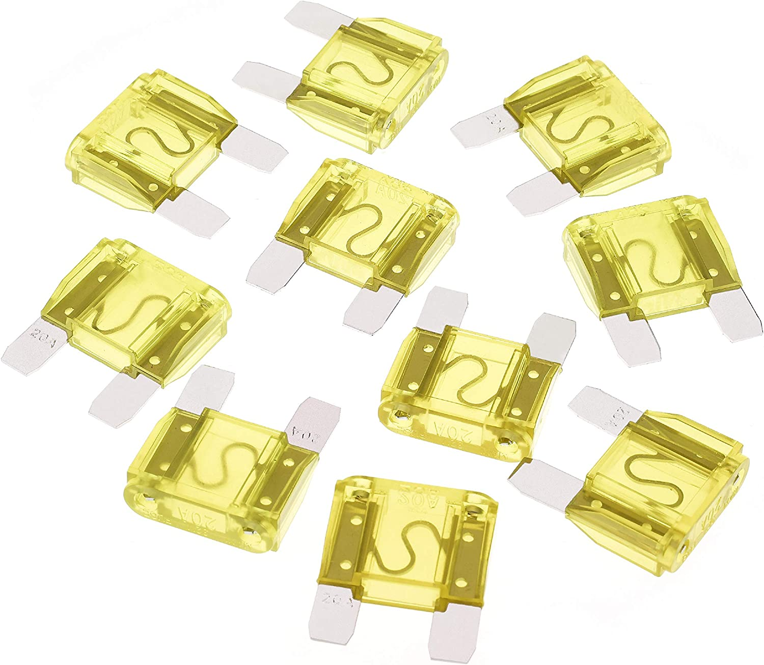 Conext Link MAXI20-10 Nickel Maxi Fuse 10 Pack 20 Amp image number 1