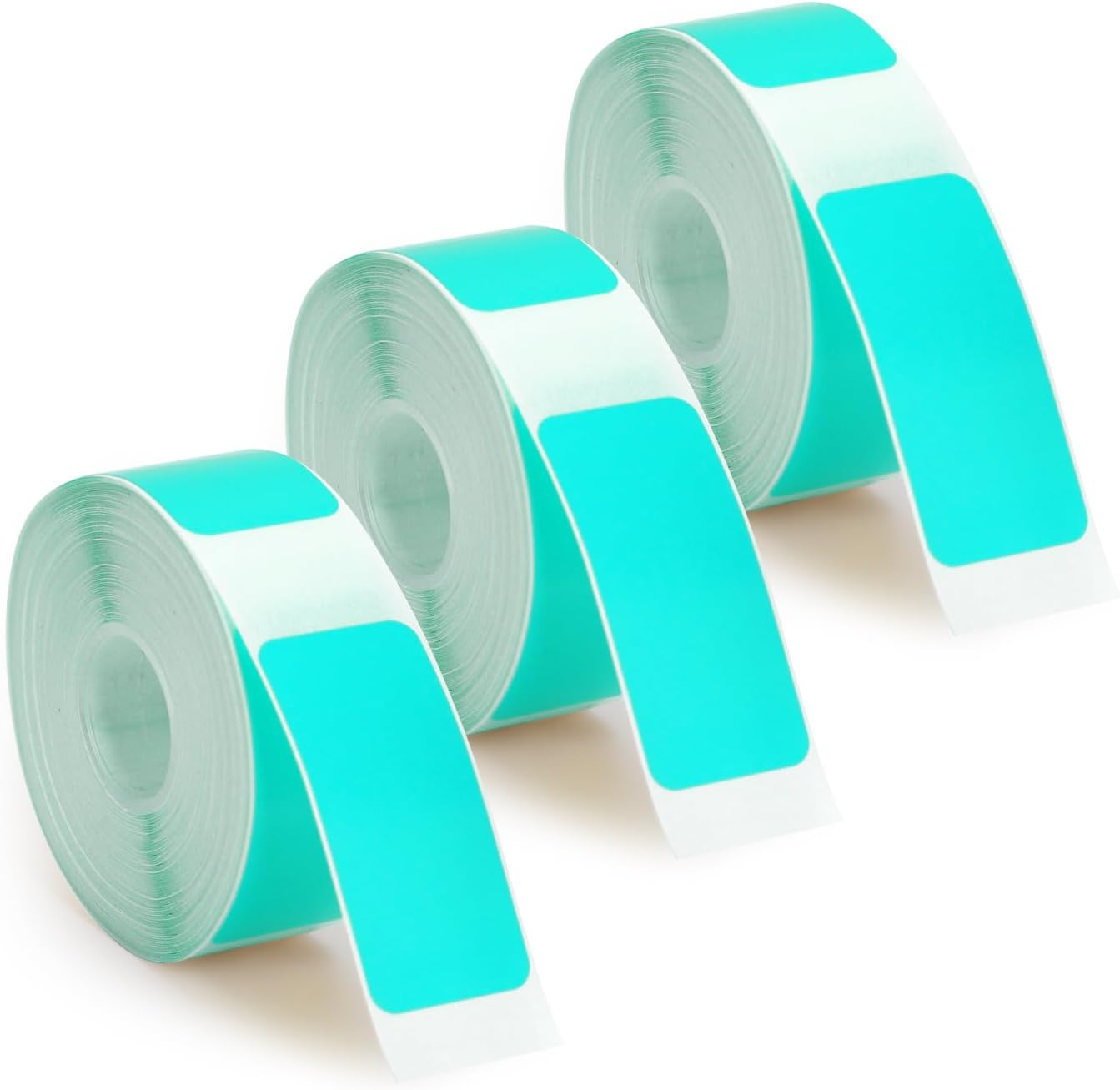 3 Rolls Label Tapes for Phomemo D30 Label Maker, 15Mm X 30Mm Self-Adhesive Label Tape Thermal Sticker Paper Roll for Home Office School Supplies (Yellow)