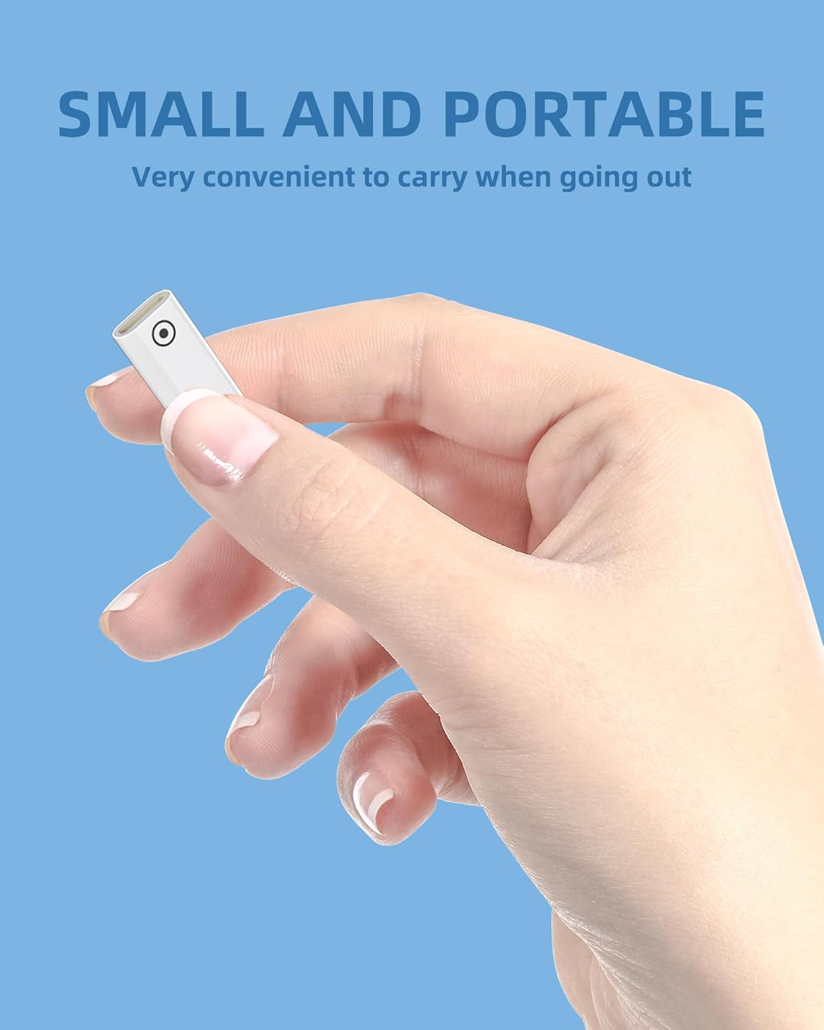 Lightning Female to USB C Female Connector for Pencil Charging Converter(2 Pack) for Ipad 1St Gen Generation Adapter Type C Cable Plug Accessories Pen Charger Adaptor for Apple MFI Certified image number 4