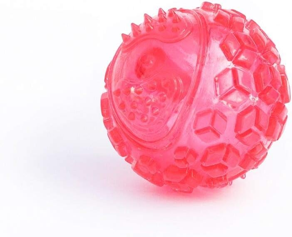 Zippy Paws - Zippytuff Squeaker Ball Dog Chew Toy - Pink, Small