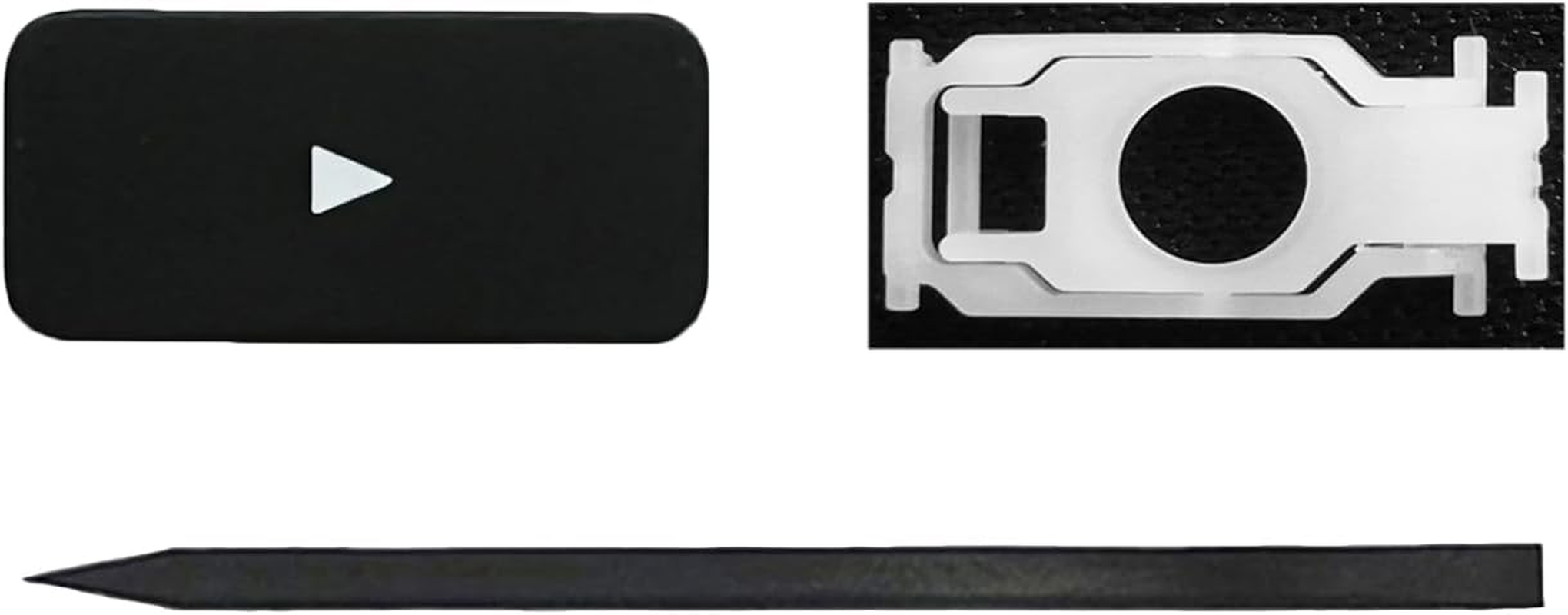 MACSEEJI Replacement Right Arrow Keycap Key Scissor Clip Hinge for Macbook Pro/Air A2681 A2941 A2779 A2780 A2991 A2992 A2918 A3113 A3114 M2 M3 Pro/Max 2022-2023 Right Arrow Keycap (Black.)