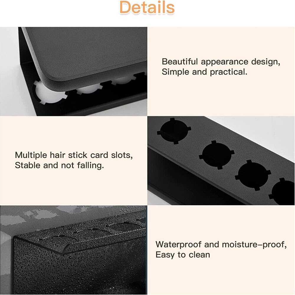 Youngly Storage Holder for D Yson Airwrap Curling Iron Wall Mounted Rack Bracket Stand image number 4