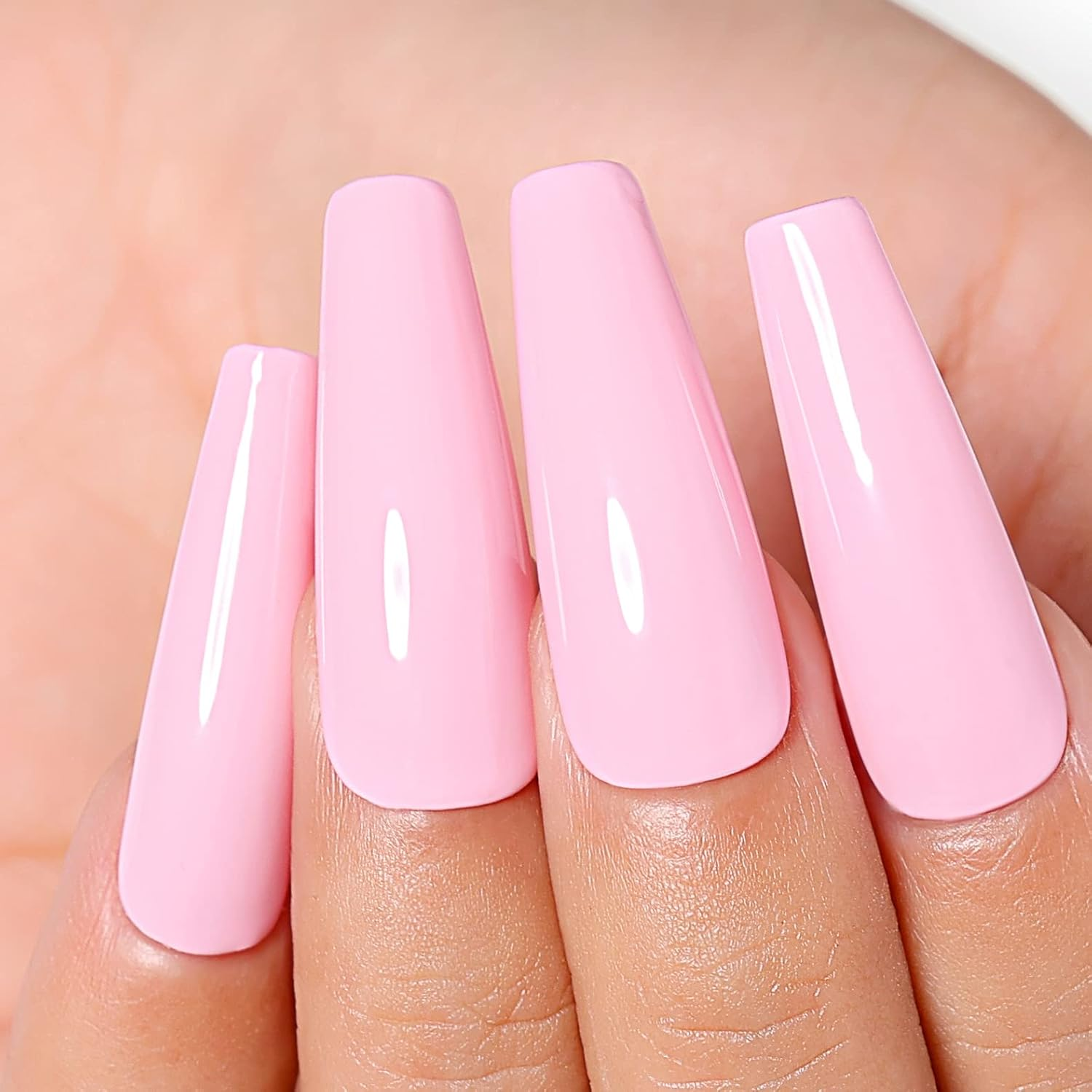 AIMEILI Pink Gel Nail Polish Soak off U V LED Hema Free Gel Polish Colors for Nail Art DIY Gel Nail Manicure Kit Set of 4Pcs X 10Ml - Kit Set 27