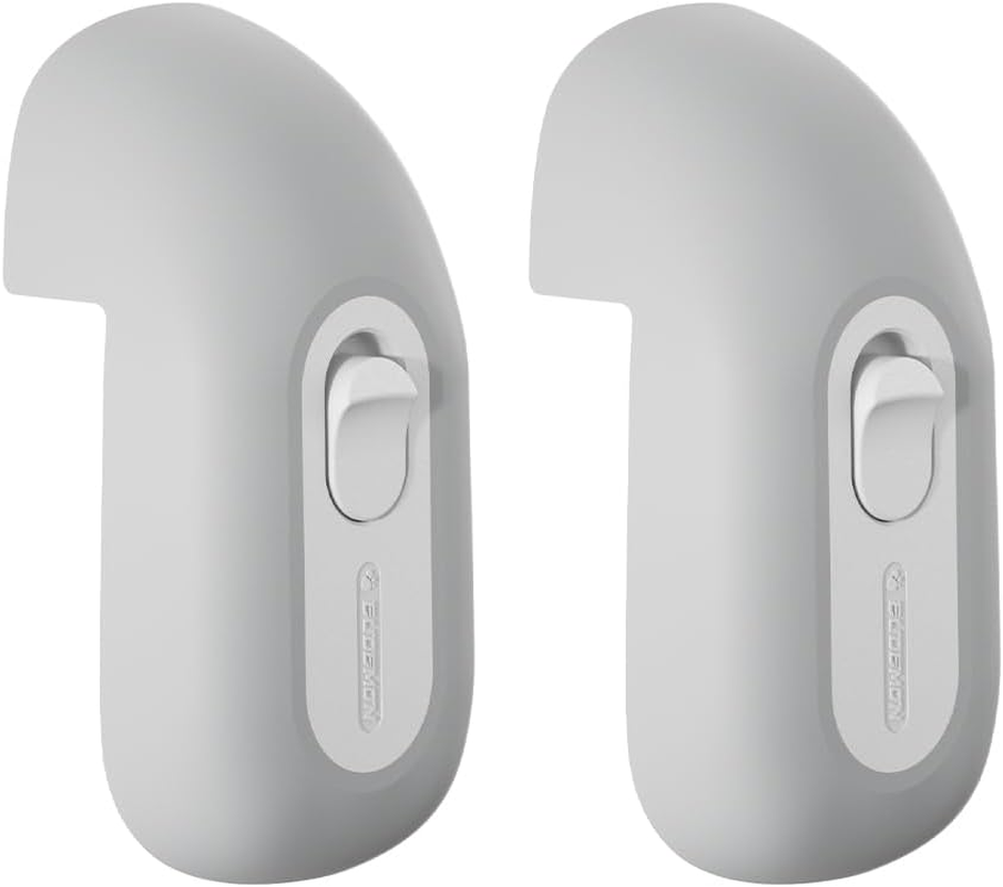 EUDEMON Child Proof Door Finger Pinch Guard, Baby Revolving Door Stopper, Door Latch Door Guard, Easy to Install (Grey, 1 Pack) image number 2