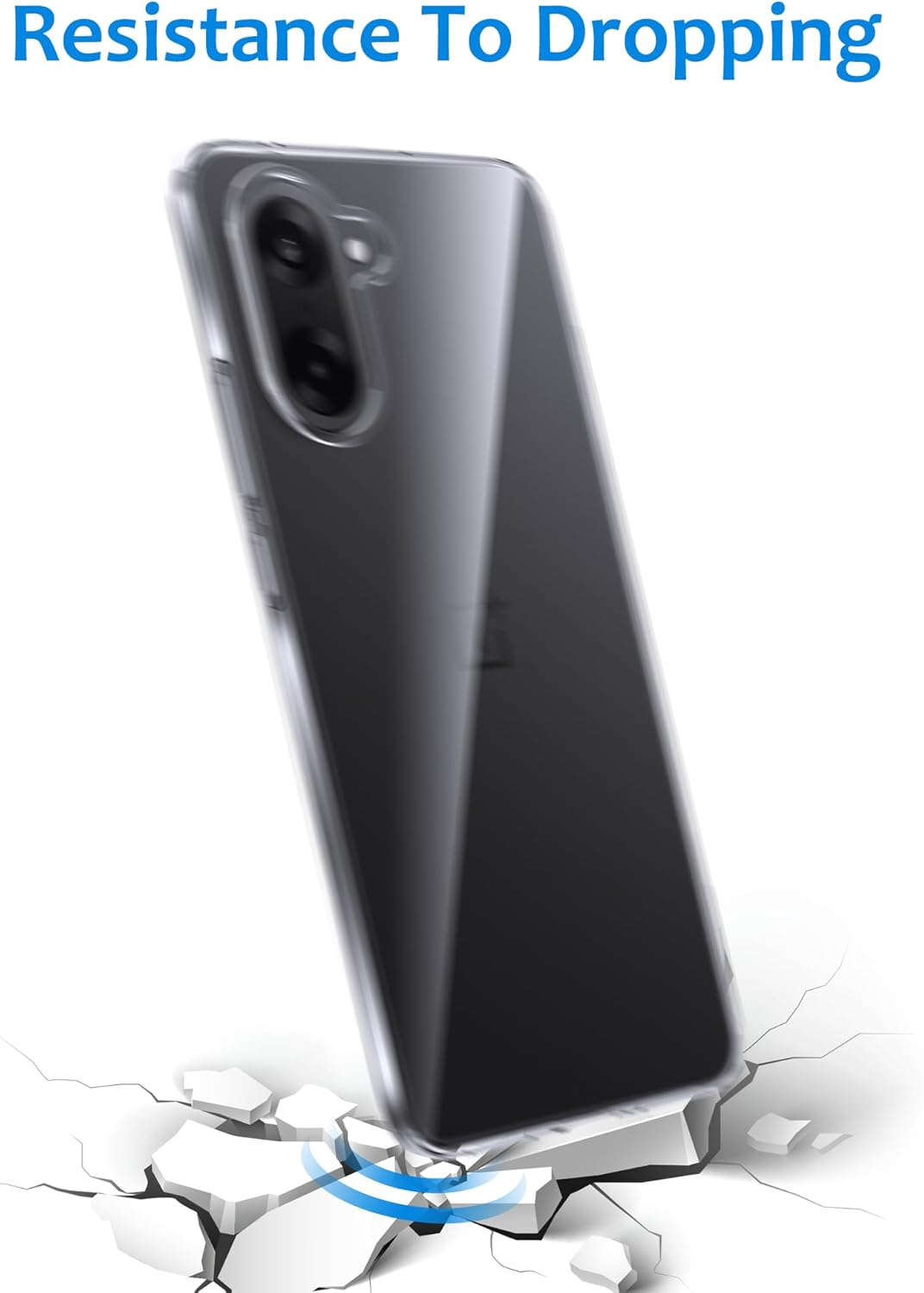 CAUHENYEE Transparent Case for Oneplus Nord CE5 5G Mobile Phone Case, Thin, Soft, Transparent TPU Case, Scratch-Resistant, Shockproof - Honor 400 Lite image number 7