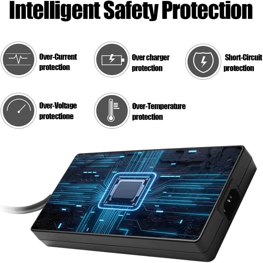 170W AC Charger Fit for Lenovo Thinkpad P1 P50 P51 P52 P53 P70 P71 P73 P17 P16 P15 T15G P15V T15P P16V X1 Extreme, Legion Slim 5 S7 R720 Y720 Y730 Y530 Y520 Ideapad Yoga Pro Slim 5 7 9 LOQ Laptop image number 6