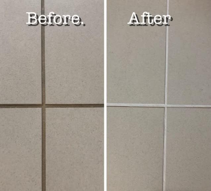 FUGINATOR&reg; Grout Brush Bundle, 2 Brushes in Grey/Pink, Cleaning Brush for Grout Cleaning in Bathroom, Toilet, Kitchen Etc. - Cleaning Wall and Floor Tiles - Handy Brush for Grouts and Tiles - Bundle 2 Brushes Grey/Green image number 6