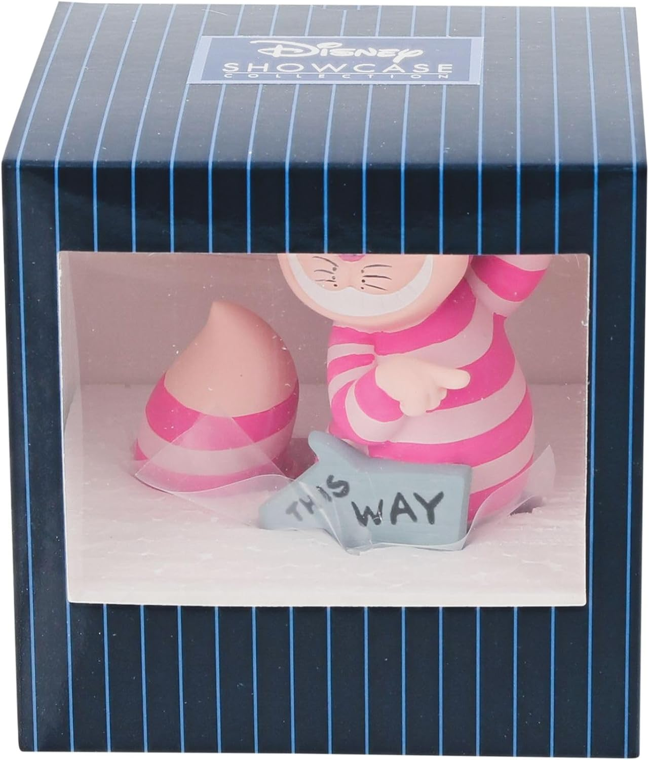Disney Showcase Cheshire Cat This Way Mini Figurine from Alice in Wonderland image number 2