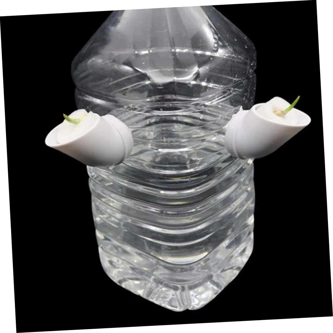 BESPORTBLE Hydroponic Column Tower for Indoor Garden Includes Cups for Plant Cultivation for Balcony Vegetable Growing Reusable Mesh Nursery Plant Cups and Sponge Supply image number 3