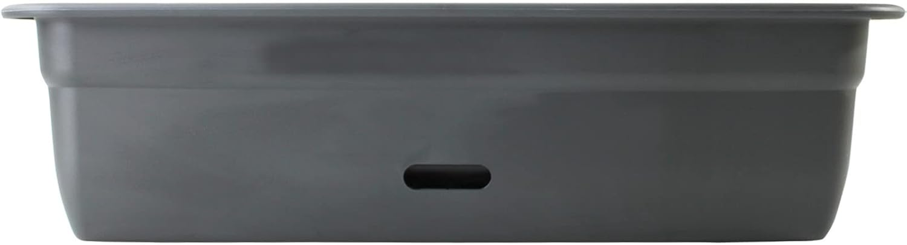 Home Leisure Watersaver Rectangular Planter, 600 Mm, Charcoal