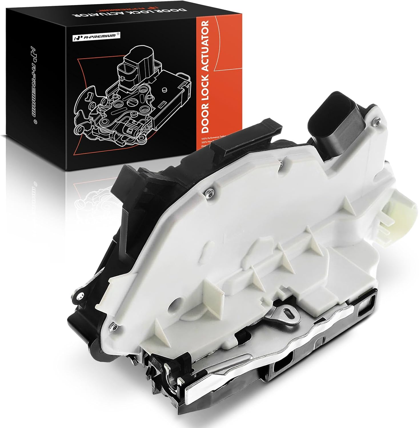 A-Premium Door Latch Lock Actuator Compatible with Audi, Volkswagen and Seat Vehicles - A1 2011-2014, CC 2009-2015, for Tiguan 2009-2014, Amarok 2011-2012, Ibiza 2009-2012 - Front Left Driver Side image number 2