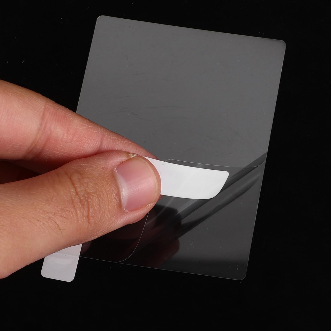 SOLUSTRE 10Pcs High-Temperature Resistant Electrostatic Stickers for Car Windshield Clear Adhesive Film for Automotive Dashcam Use Thickened Design for Strong Adhesion and High Definition Clarity