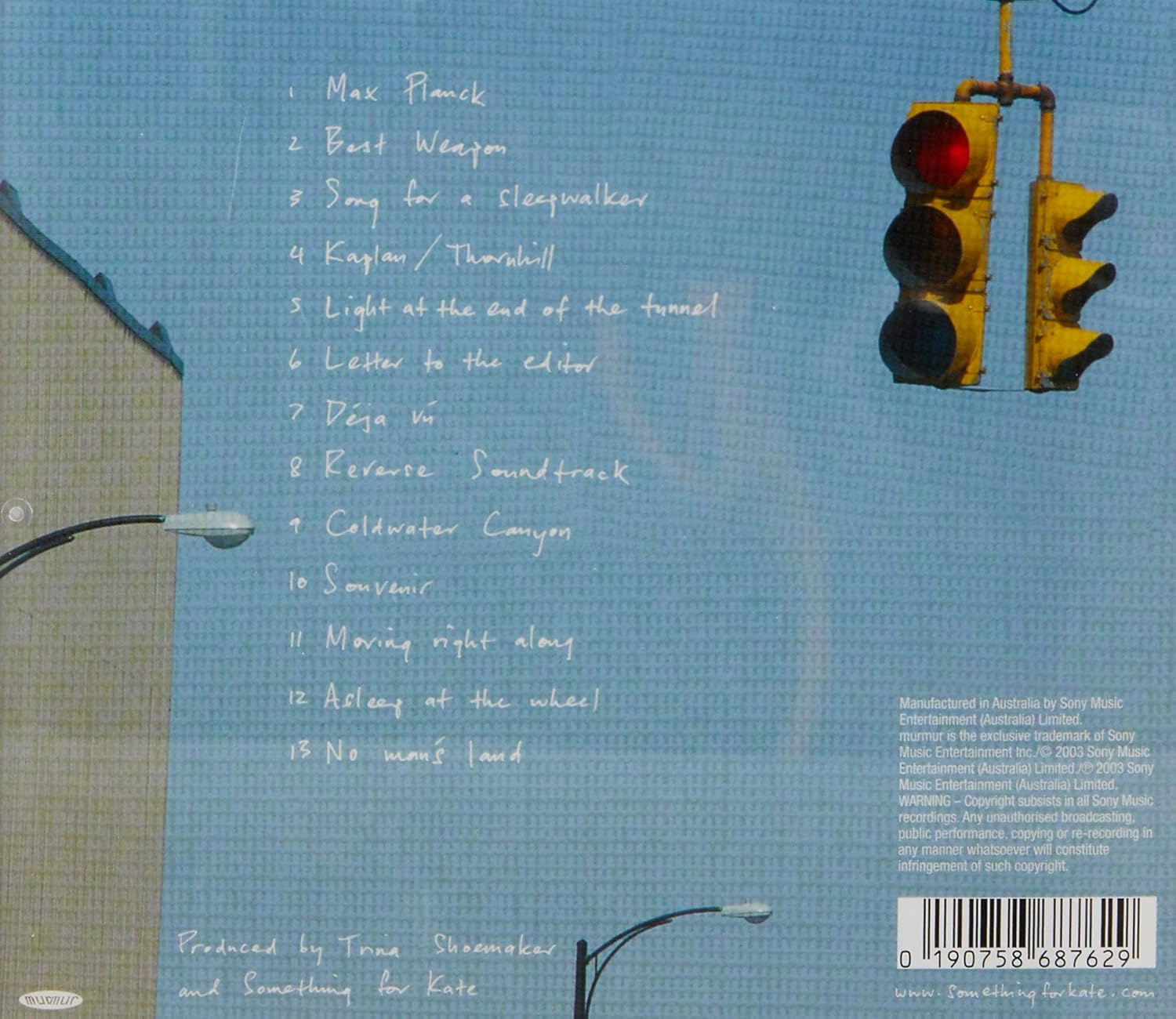 Something for Kate - Official Fiction - Gold Series CD