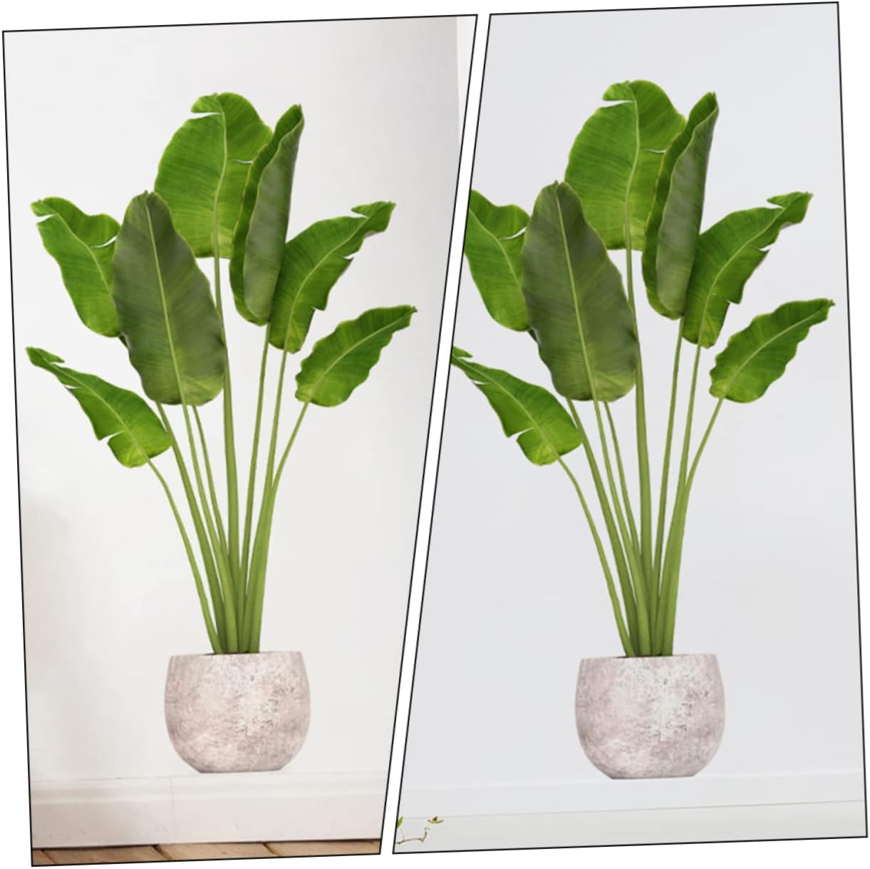 HAKIDZEL Potted Plant Wall Sticker for Boy Girl Decorative Wall Decal with Greenery Design Easy to Apply and Remove for Living and Bedroom Decor image number 5