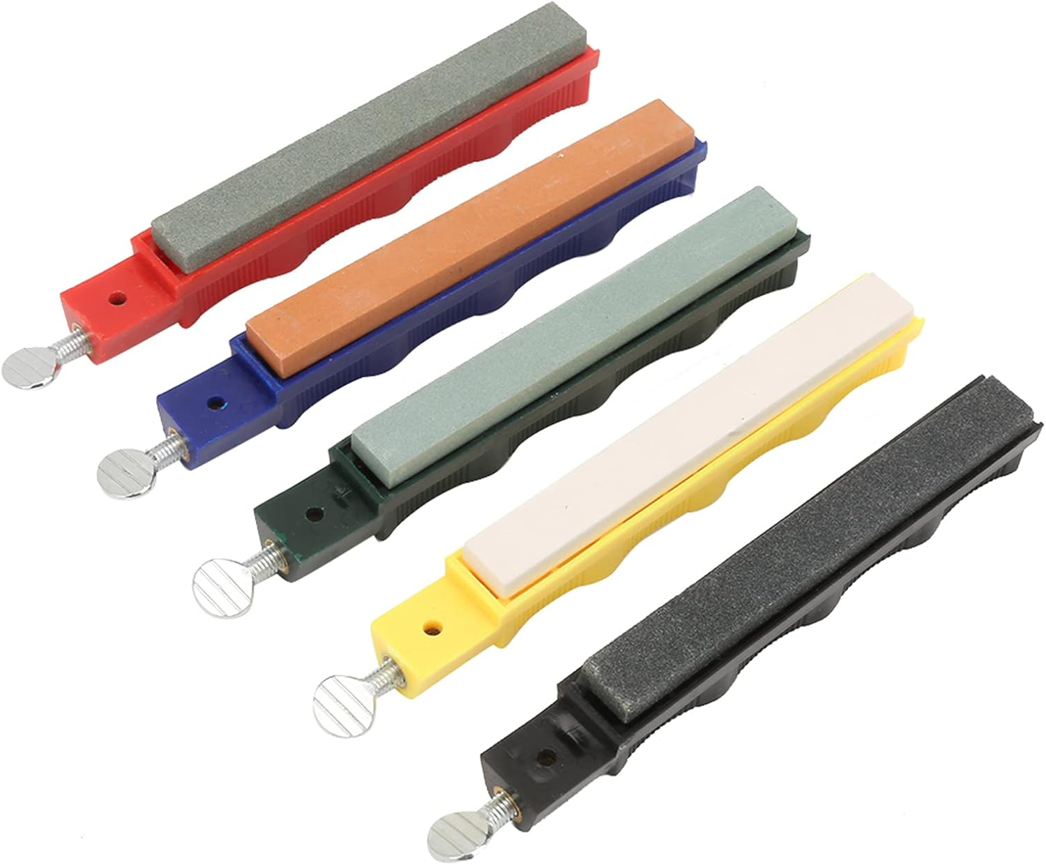 Lansky Knife Sharpener Set - Professional Kitchen Fix Angle Sharpening System with Stone Set - Ener image number 6