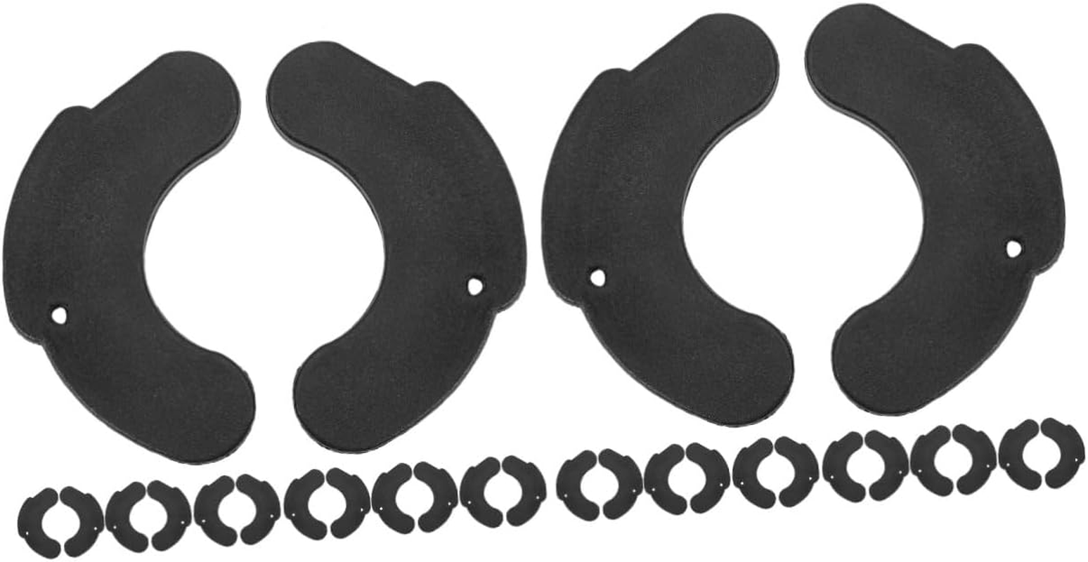 BESPORTBLE 12Pairs Dumbbell Shockproof Pads Holders for Weightlifting Gym Storage Protects Floors and Equipment Essential Fitness Tool for Home Gym Use image number 1