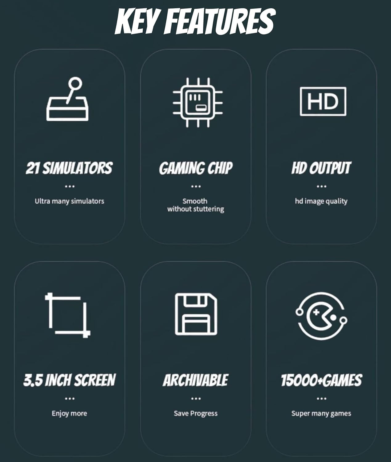 R36S 3.5 Inch Retro Gaming Console, 21000+ Games Retro Handheld Game Console, Video Game Console with Dual Stylem Linux/Garlic Supports & Dual 3D Joysticks -128G -Purple image number 2