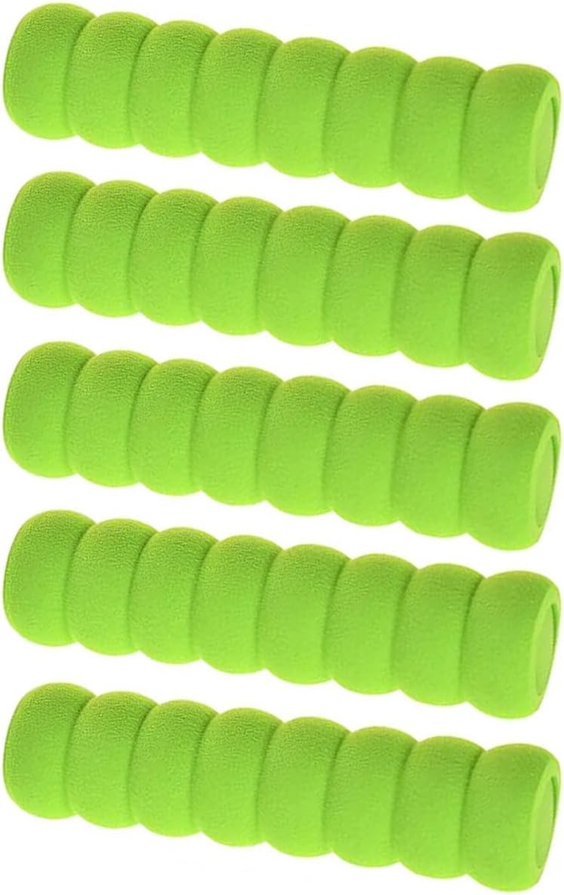 5PCS Door Knob Covers Door Handle Soft Foam Safety Cover Guard Protector Door Knobs Pull Protective(White)