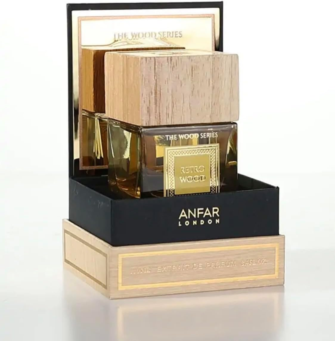 Anfar Retro Wood by Anfar for Unisex - 3.4 Oz Extrait De Parfum Spray image number 2