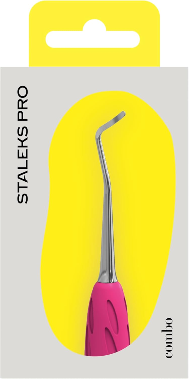 STALEKS PRO by Natury Nails Cuticle Pusher, Interchangeable Part, Stainless Steel and Silicone, Sterilisable, Pedicure, Gummy Combo (UNIQ 32) image number 6