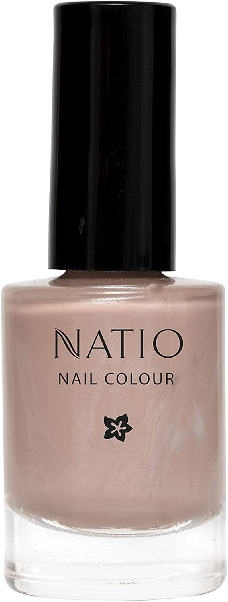 Natio Australia Nail Colour Violet 10Ml - Plant Based Mauve Nail Polish Varnish - Vegan Friendly