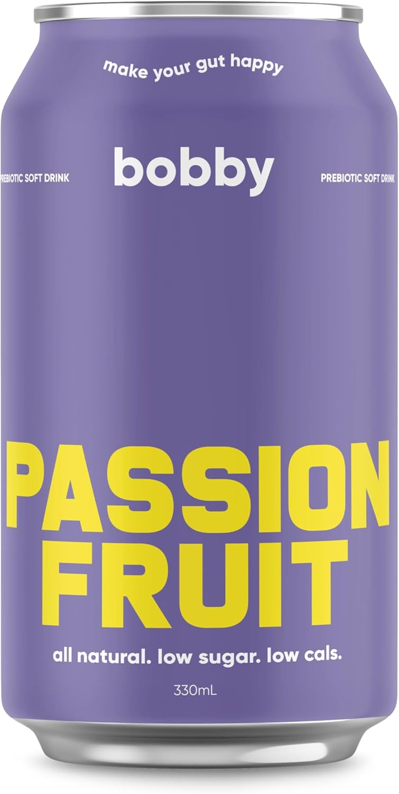 Bobby Passionfruit Prebiotic Soft Drink 330 Ml (Pack of 12) image number 3