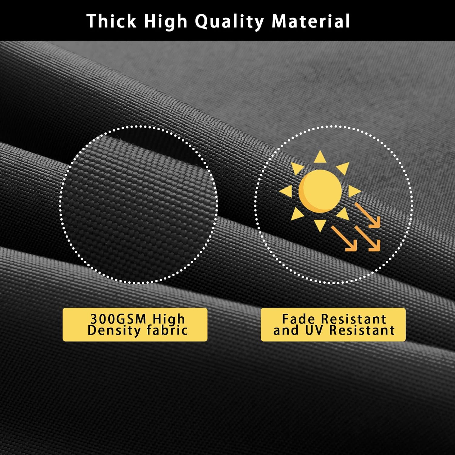 Idee-Home Chaise Lounge Cushions Outdoor, Lounge Chair Cushion 72In.L X 21In.W X 3In.D Patio Furniture Waterproof for Lawn Pool image number 5