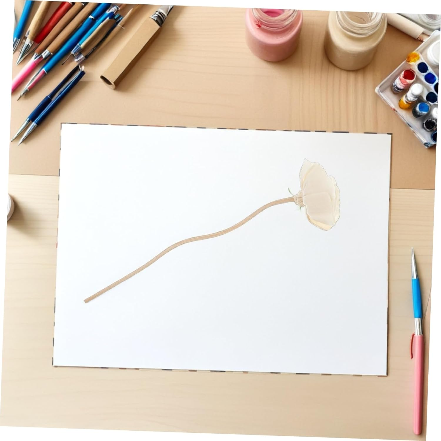 Cabilock 36Pcs Dried Flower Aroma Diffuser Sticks Essential Oil Reed Diffuser for Home Replaceable Fragrance Sticks for Living Bedroom Aromatherapy image number 3