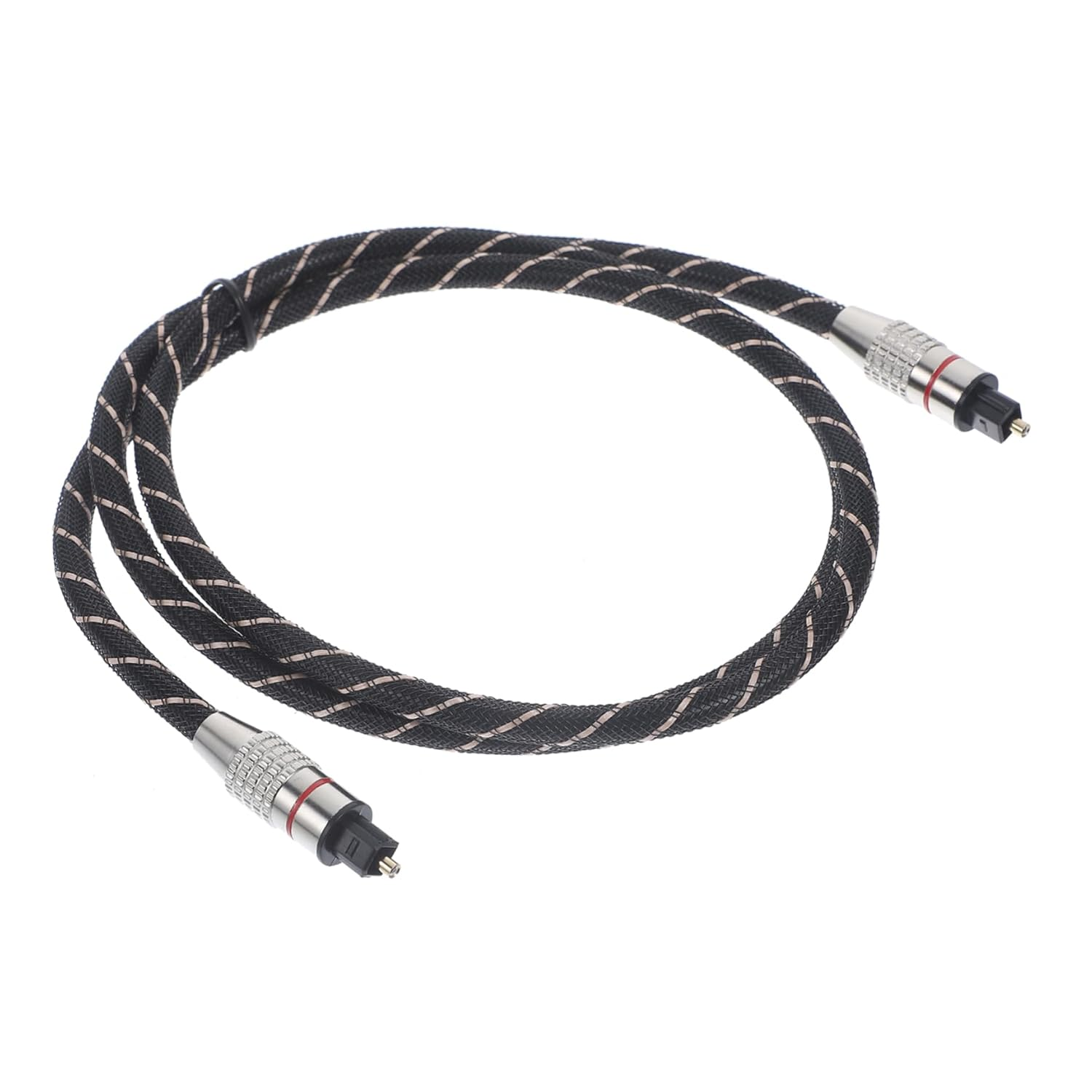 SECFOU Optical Fiber Audio Cable Digital Spdif Output Cord for Home Theater Tv Home Office Use