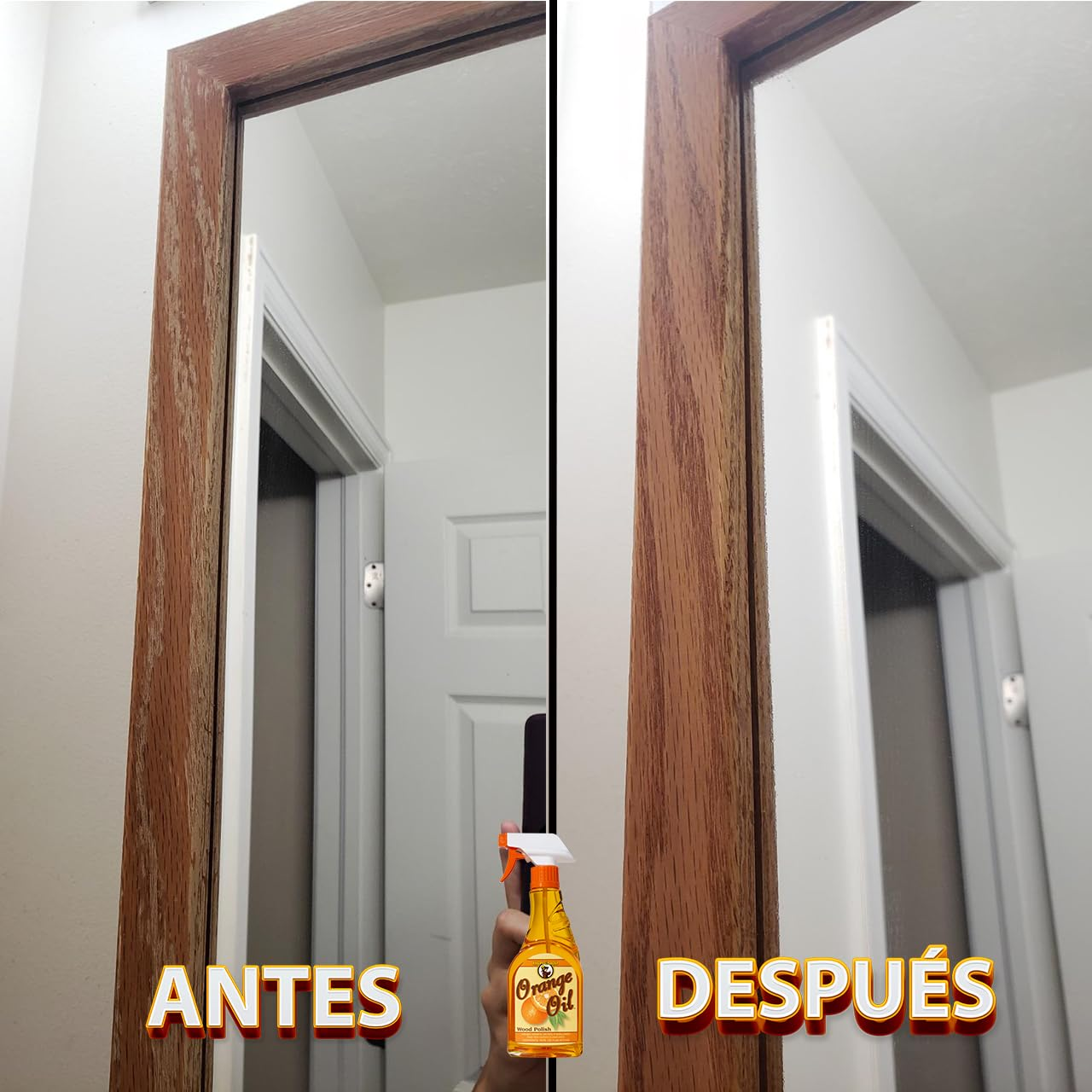 HOWARD PRODUCTS ORS016 Extra Nourishing Orange Oil Wood Polish, Designed for All Wood Furniture, Fresh Citrus Scented, 473Ml image number 6