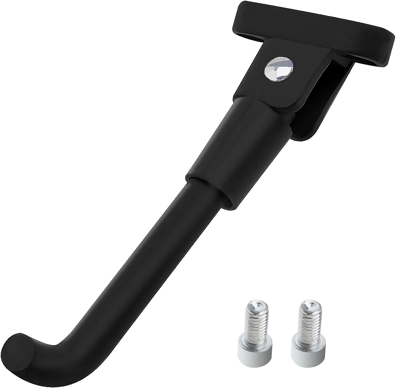 SING F LTD Kickstand Compatible with Xiaomi M365/Pro 1S Aluminum Alloy Parking Stand Anti-Rust Durable Foot Support Electric Scooter Replacement Part Accessories