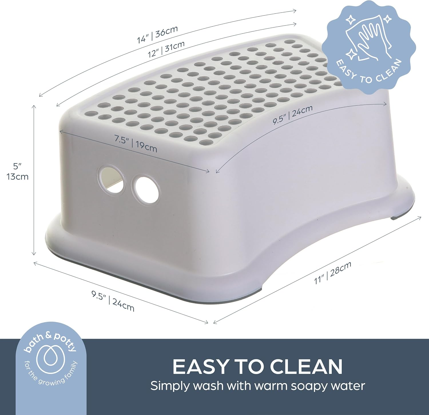 Dreambaby New Contoured Potty Seat & Step Stool Bundle -Grey image number 5