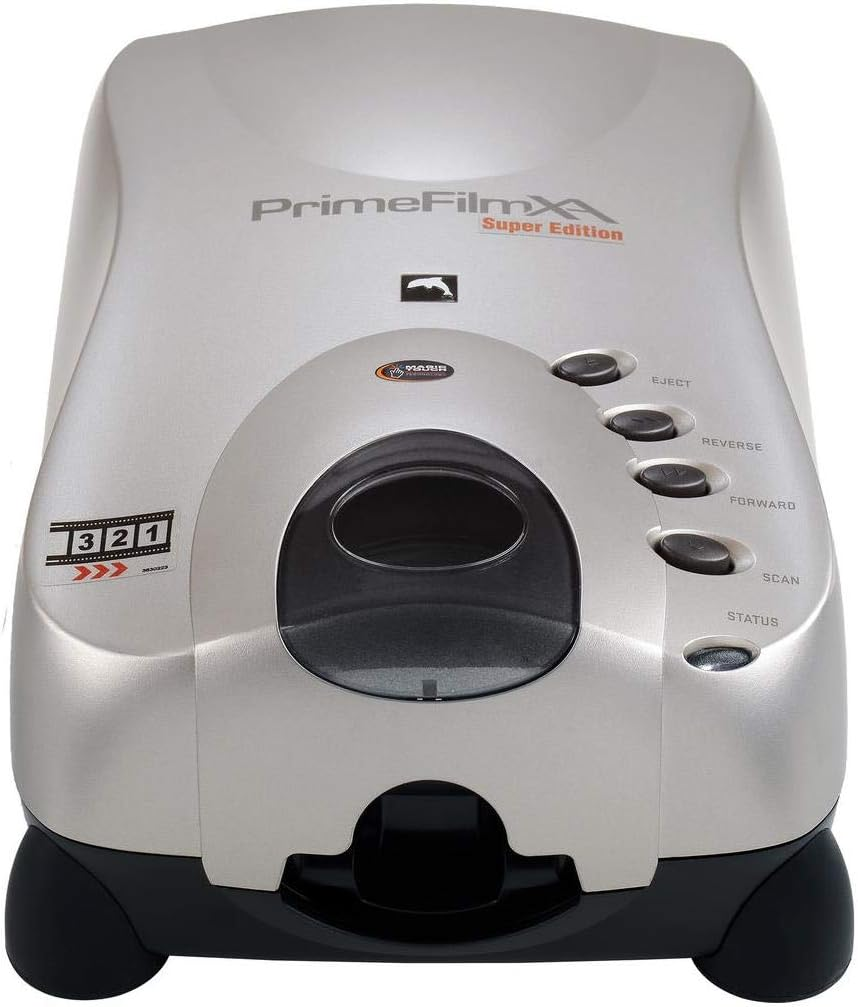 Pacific Image Primefilm Xas Super Edition 35Mm Film & Slide Scanner. Auto Focus. 10000 Dpi/48-Bit Output. 4.2 Dynamic Range. Batch Scanning. Mac/Pc. image number 1