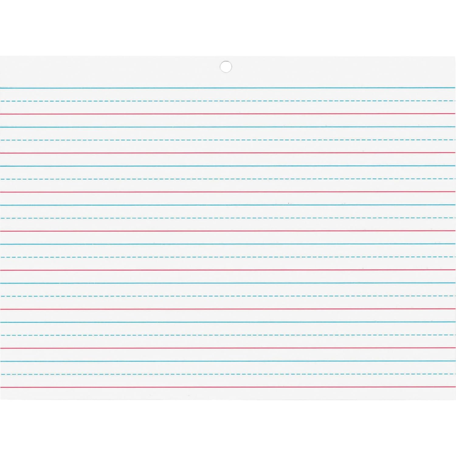 Pacon Multi-Sensory Raised Ruled Tablet, White, 5/8" X 5/16" X 5/16" Ruled 10-1/2" X 8", Ruled Long, 40 Sheets image number 4