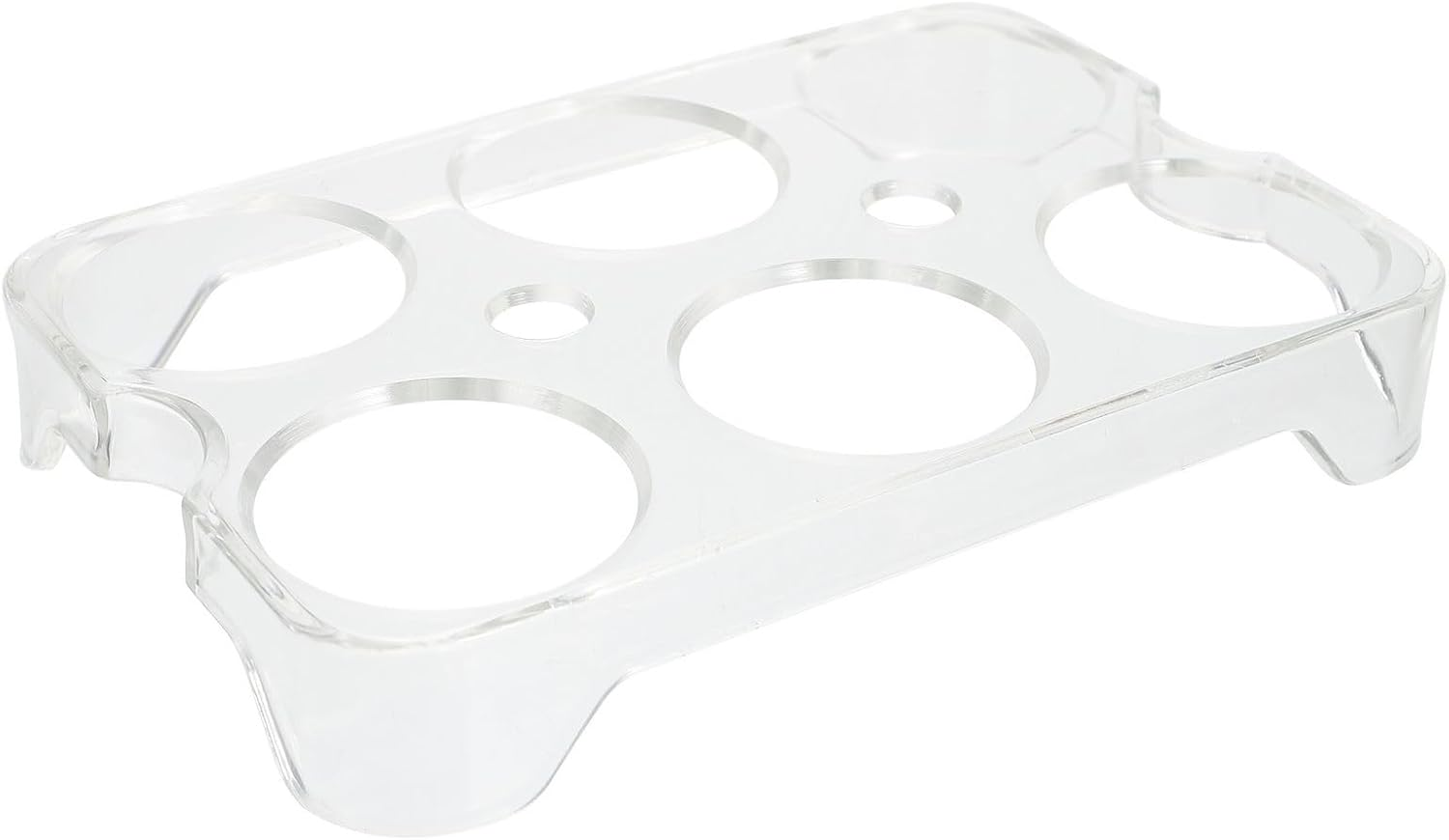 Angoily Refrigerator Egg Tray Storage Container 6-Compartment Egg Holder for Kitchen Fridge Organisation and Safe Storage image number 6