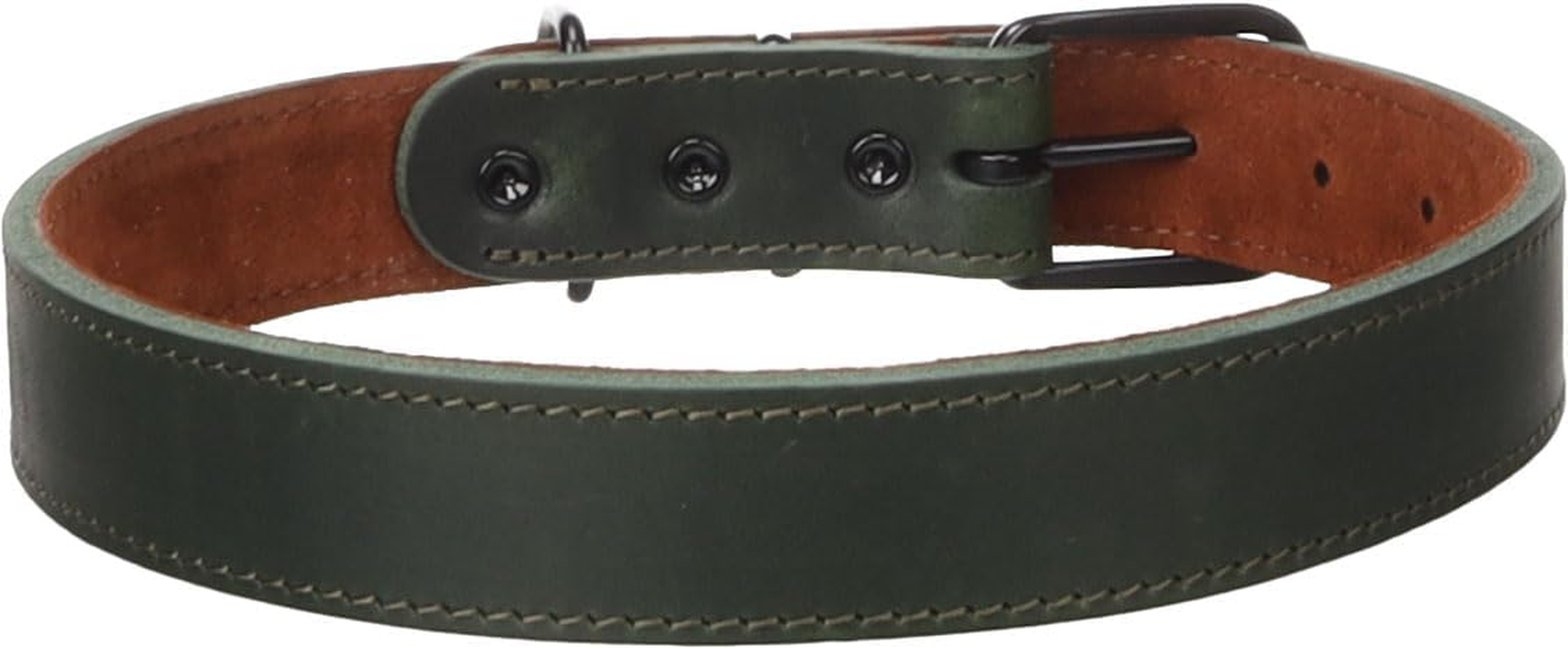 Dog Collar Montana Green XXL 53-63Cm 28Mm image number 1