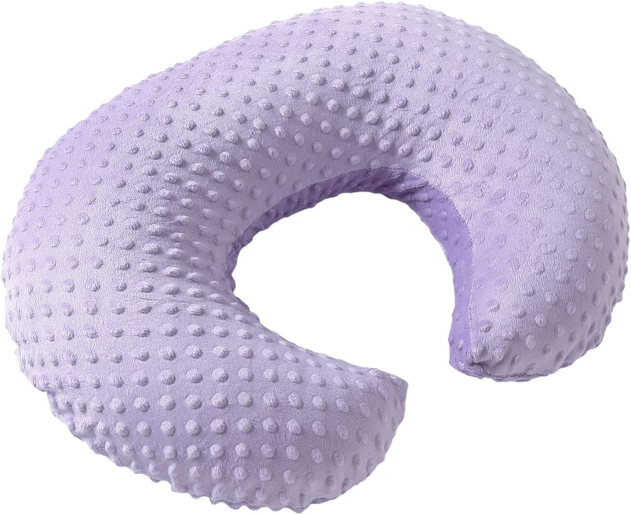 Nursing Pillow and Positioner with Cover for Breastfeeding and Bottle Feeding, Propping Baby, Tummy Time, Baby Sitting Support, Awake-Time Support (Orchid, 22" X 17.7" X 5.9") image number 5