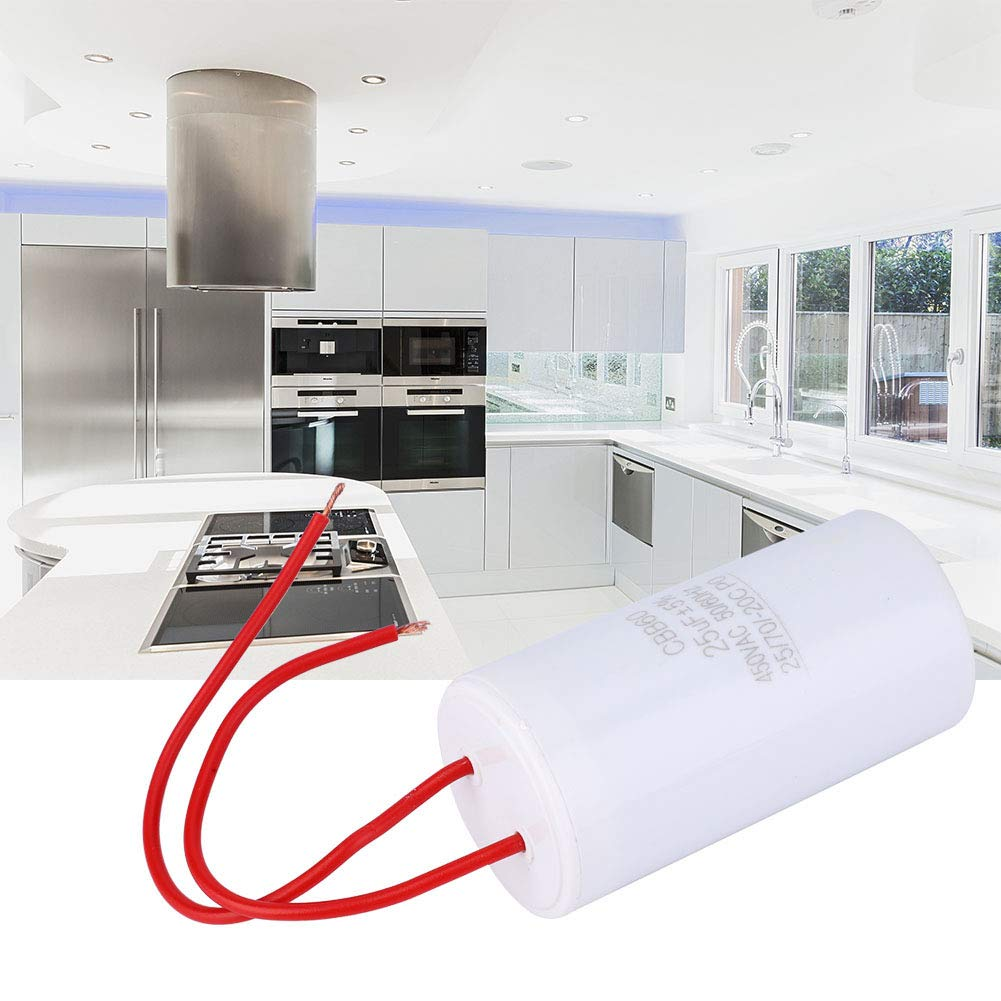TOPINCN CBB60 Insert Starting Capacitor 25Uf 450VAC for Small Electric Appliance Repair 25/70/-20 image number 3