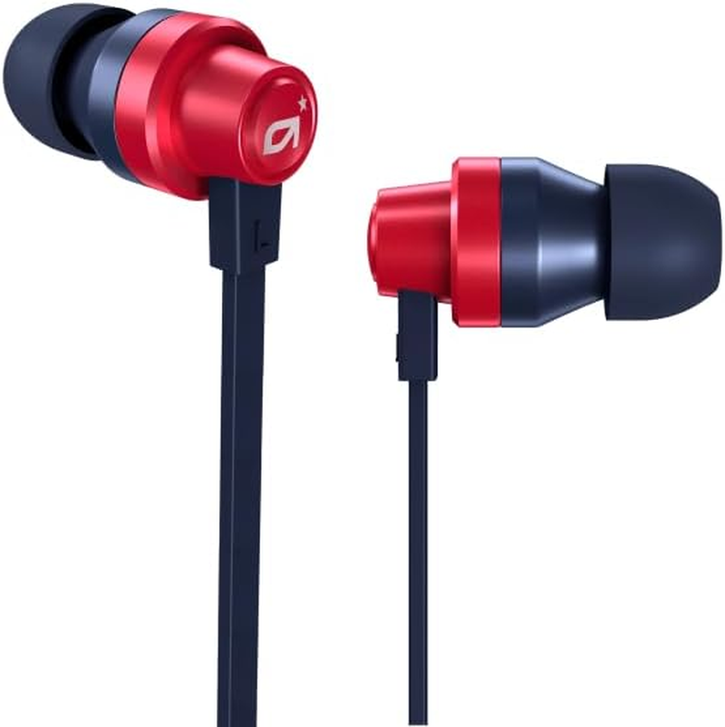Astro Headset A03 A03 in Ear Blue and Red 3.5Mm (Earphone + Microphone)