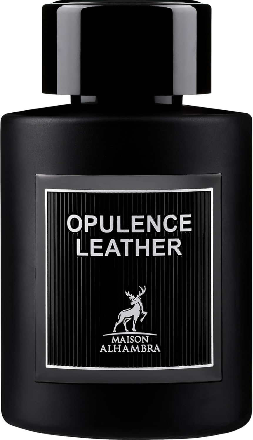Opulence Leather by Maison Alhambra for Men - 3.4 Oz EDP Spray image number 3