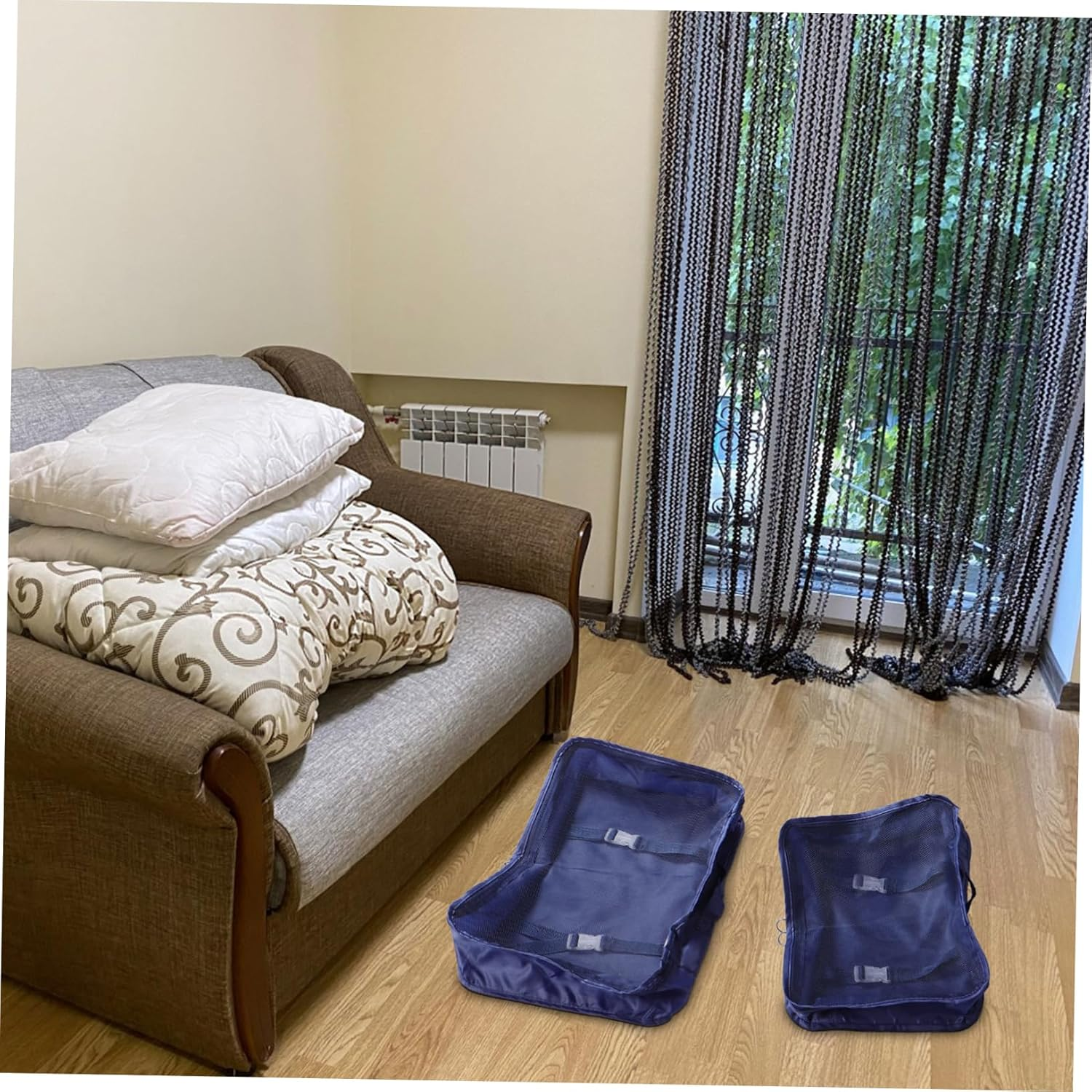 CALLARON Travel Toiletry Bag Luggage Packing Organizer Underwear Storage Bag Multifunctional Travel Storage for Women Luggage Gear Packing Cubes for Suitcases image number 3