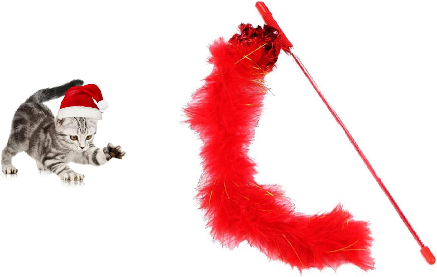Feather Toys for Cats 2 Pieces image number 3