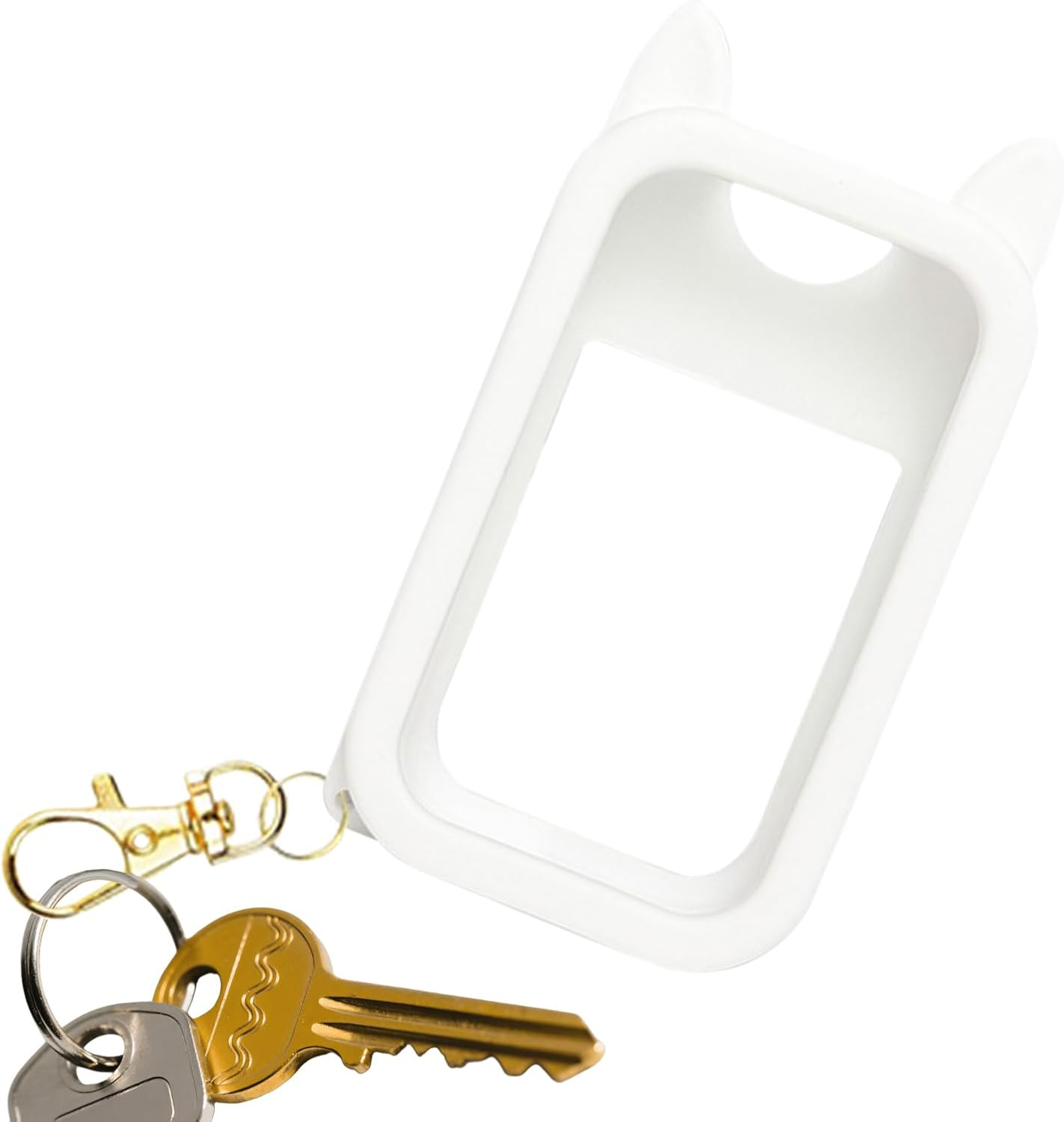 Veasbuu Hand Mist Spray Case - Cute Ears Silicone Bag Accessory,Travel Size Holder Case with Keychain,For Men Outdoor Travel Trip Car Beach Park Workplace School Mall Public image number 5