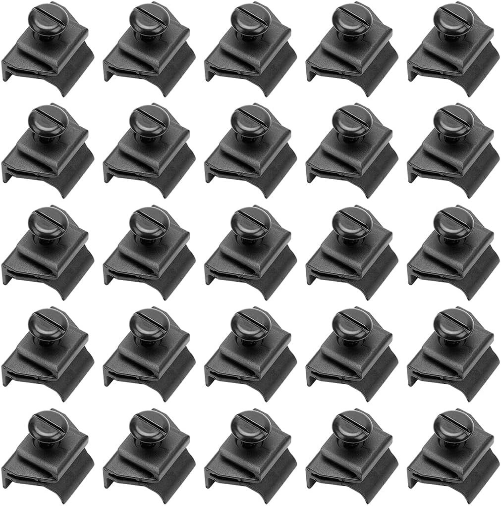 20 Pcs Front Fender Bumper Cover Clips, Fender Liner Retaining Clip with Pin, Nylon Retainer Clip Fasteners Kit for Car, Compatible with OEM 47749-58010 53879-58010 image number 2
