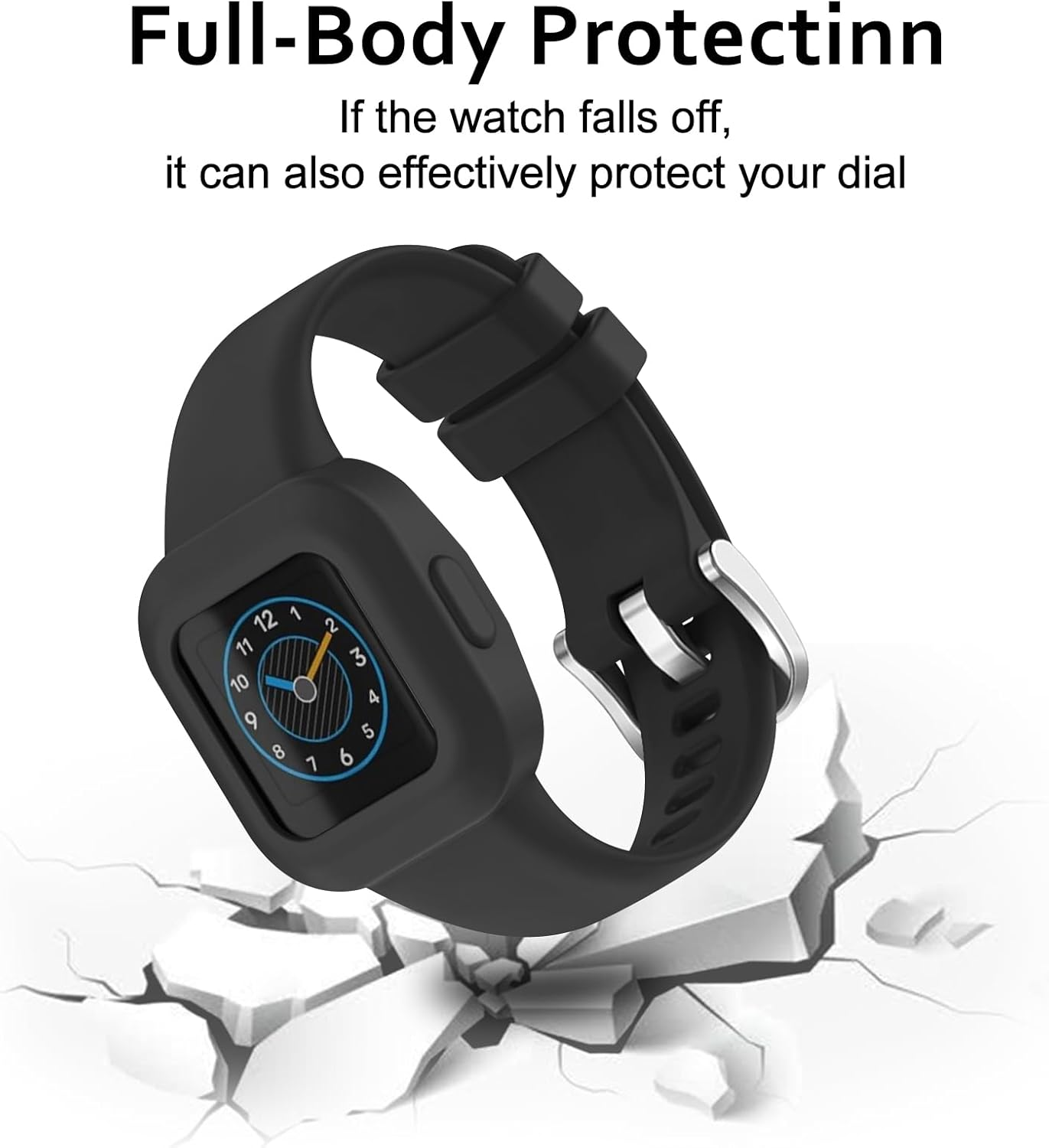 Leonids for Garmin Vivofit JR 3 Band, Soft Silicone Adjustable Replacement Straps for Garmin Vivofit Junior 3 Kids Fitness Tracker image number 3