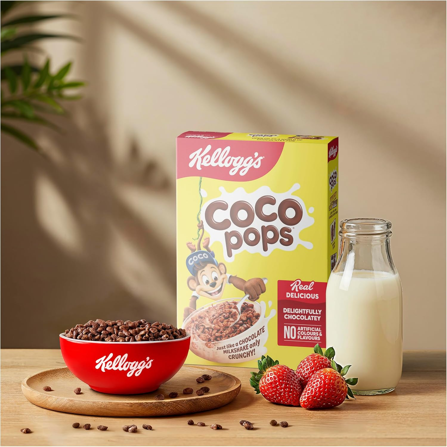 Kellogg'S Coco Pops Chocolatey Breakfast Cereal, 650G image number 2