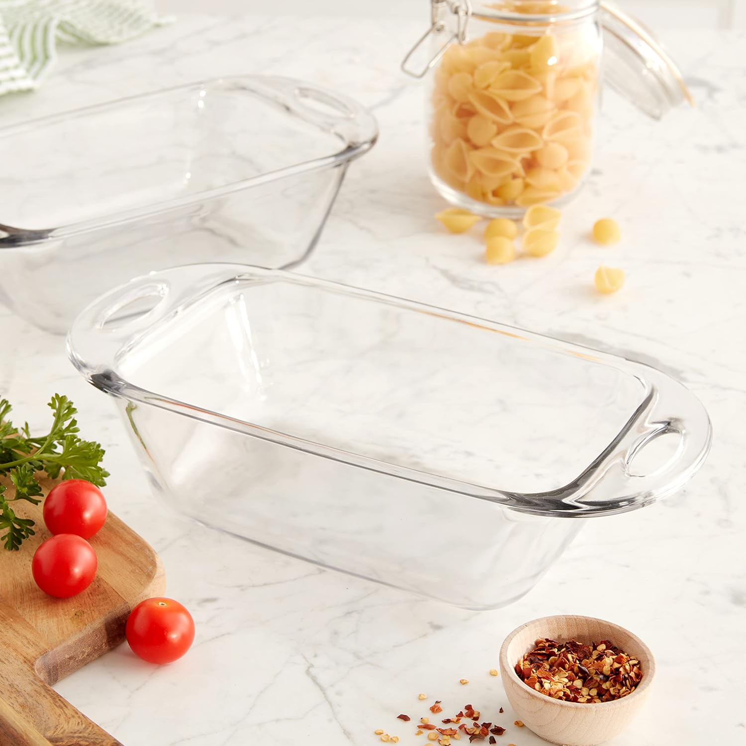 Anchor Hocking 1.5-Quart Premium Loaf Dish, Set of 2 image number 3