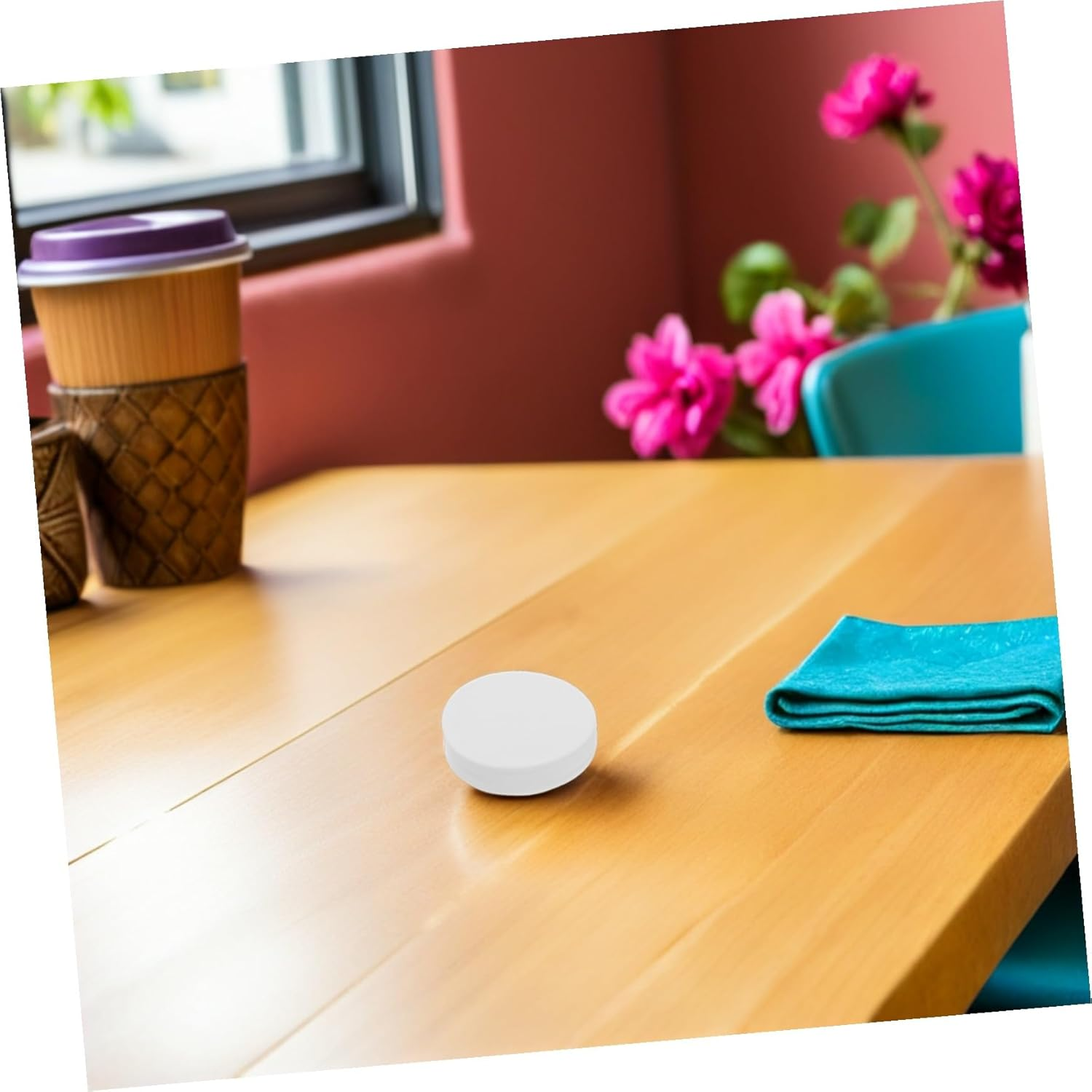 LABRIMP 600Pcs Disposable round Coffee Filter Papers for Espresso and Drip Coffee Makers Precise Filtration for Even Extraction and Brewing Accessories for Frequent Drinkers