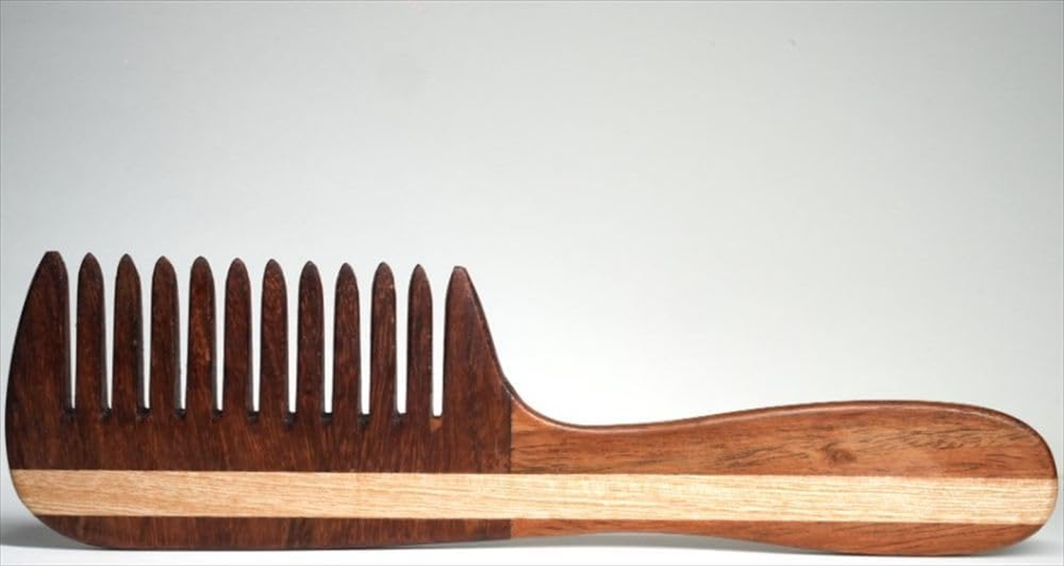 Wooden Comb Comb Big Comb Hair Comb Brown
